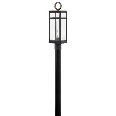 #ad 1 Light Medium Outdoor Post or Pier Mount Lantern in Transitional Style 6.5 $212.95