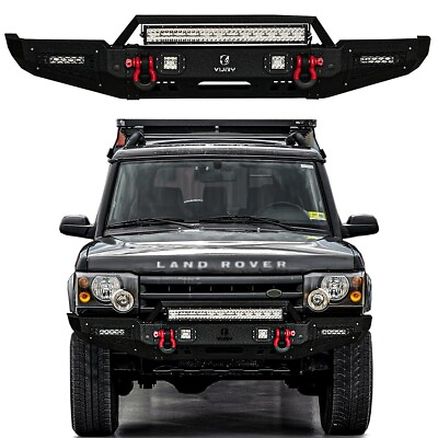 #ad Vijay For 1999 2004 Land Rover Discovery II Front Bumper with Lights $609.99