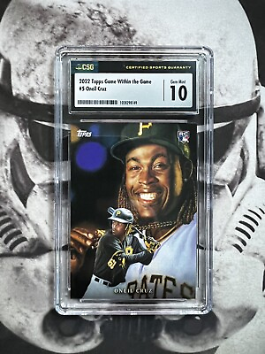 #ad 2022 Topps Game Within The Game #5 Oneil Cruz RC CSG 10 $24.99