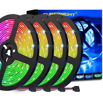 131.2FT LED Light Strips Color Changing RGB Bedroom amp; Party Decor #ad $60.54