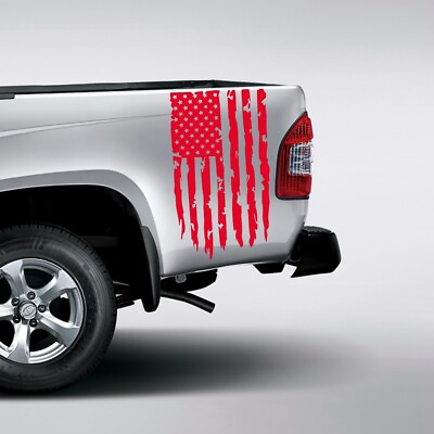 #ad Car Truck Door Hood Flat Decal Rear Dide Body Vinyl Graphics Emblem Sticker DIY $10.22