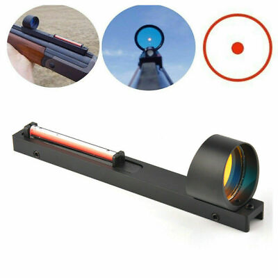 #ad For Shotgun Rib Rail Sight Red Fiber Dot Reflex circle Holographic Scope $21.22