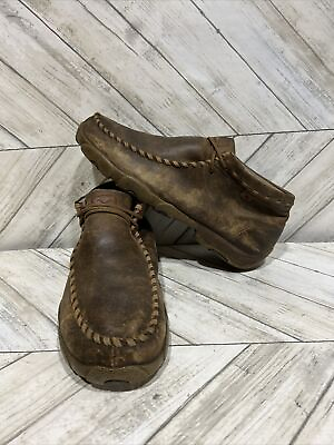 #ad #ad Twisted X Driving Moccasin Chukka Mens Brown Casual Boots Size 9.5M $56.78
