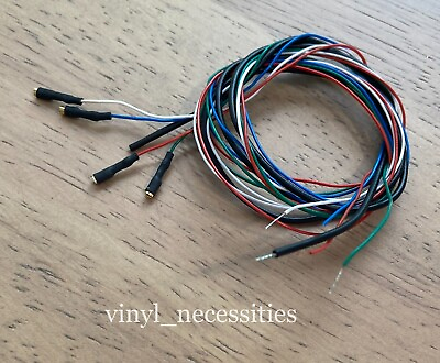 #ad Tonearm Wire Set OFC Wire Cable Leads Rewire Kit Set 19.685quot; 0.5m $22.99