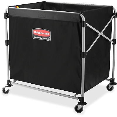 #ad Rubbermaid Commercial Products Collapsible X Cart Laundy Cart College Move In $180.94