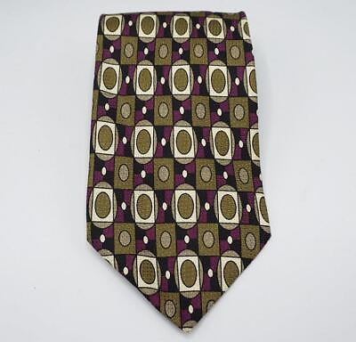 #ad Silk Tie Necktie Stefano Milano Wide 3 3 4quot; $14.99