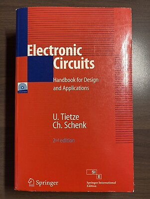 #ad Electronic Circuits : Handbook for Design and Application With CD ROM $280.00