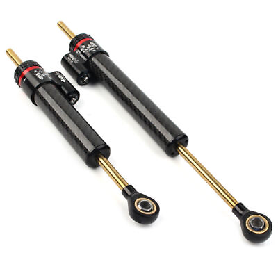 #ad Motorcycle Adjustable Steering Damper Stabilizer Linear Reversed Safety Control $59.49