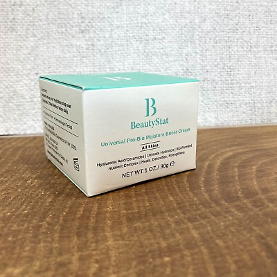 #ad BeautyStat Universal Pro Bio Moisture Boost Cream 1OZ 30G FULL SIZE NEW WITH BOX $21.99