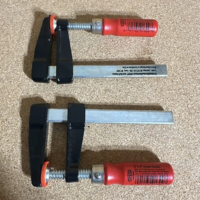 #ad Bessey Bar Clamps 2quot;x4quot; Wood Handle 2 Piece Set Model LM2.004 Clamp LM2004 $19.75