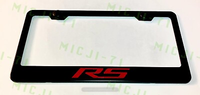 #ad Camaro RS Stainless Steel License Plate Frame Holder Rust Free $11.85