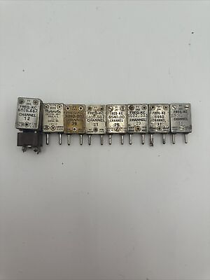 #ad #ad 9 Vintage FT 243 High Frequency Radio Crystals Channel Frequency $44.99
