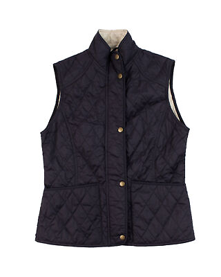 #ad Ladies Barbour Summer Liddesdale Classic Quilt Waistcoat Gilet Jacket Size L $67.99
