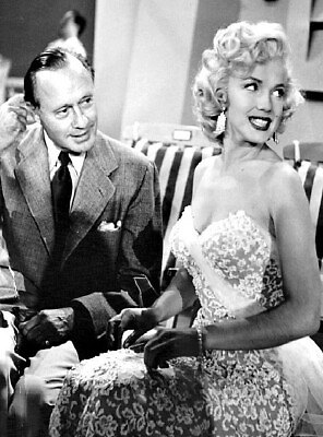 #ad Marilyn Monroe amp;Jack Benny Classic Publicity Picture Poster Photo Print 4x6 $8.50
