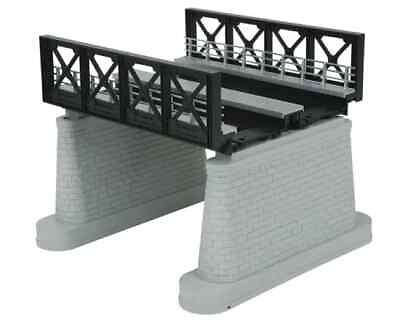 #ad O Gauge MTH Black 2 Track Girder Bridge $54.99