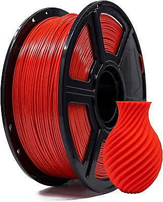 #ad Red ABS 3D Printer Filament 1.75mm 1kg $6.99