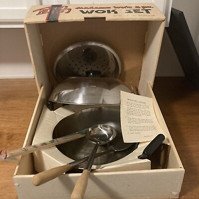 #ad Madame Wu’s Wok Set Vintage Cookware from Wuco Inc $120.00