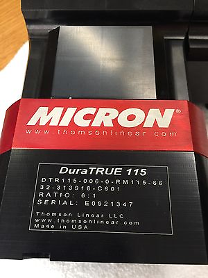 #ad THOMSON MICRON LARGE GEAR REDUCER 90 DEGREE FOR STEPPER MOTOR HEAVY DUTY UNIT $325.00