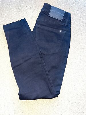 LUCKY BRAND LOLITA BLACK JEANS LOW RISE SKINNY SIZE 4 27 $20.00