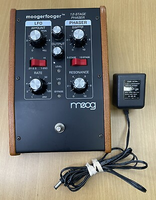 #ad Moog MF 103 12 Stage Phaser Phase Shifter Effects Pedal Moogerfooger w Adapter $649.95