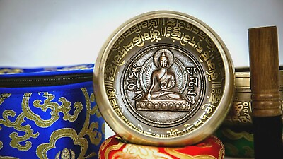 #ad New Antique Buddha 4.5 inches Singing bowl for Meditation Yoga and chakra $55.99