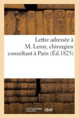 #ad Lettre Adress?E ? M Leroy Chirurgien Consultant ? Paris $14.48
