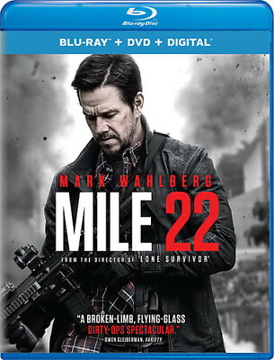 #ad Mile 22 Blu ray Blu ray $6.19
