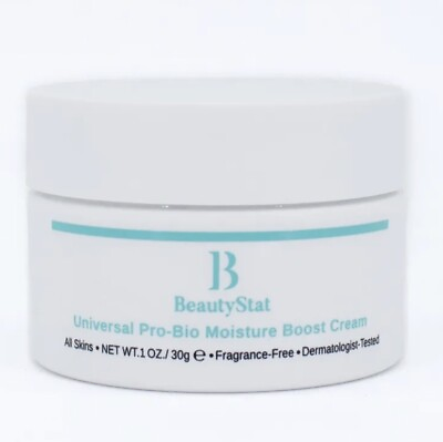 #ad BeautyStat Universal Pro Bio Moisture Boost Cream .3oz 10mL Travel Size NEW $3.95