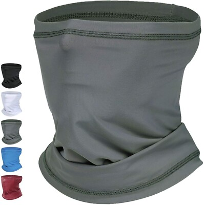 #ad Washable Reusable Neck Gaiter UV Protection Face Mask Scarf Breathable Balaclava $3.99