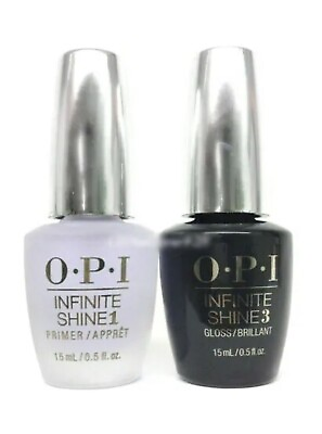 #ad OPI Infinite Shine Base Coat and Top Coat Duo 0.5oz Nail Lacquer 2023 $14.99