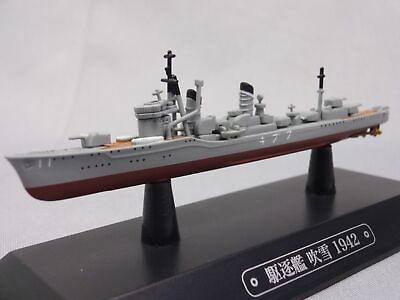 #ad Eaglemoss Fubuki Destroyer 1 1100 WW2 Mini Japan Warships Diecast $29.20