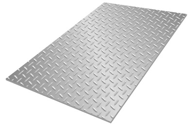 #ad Aluminum Tread Sheet Plate 6061 T6 1 4quot; Thick x 1#x27; Wide x 4#x27; Long $397.59