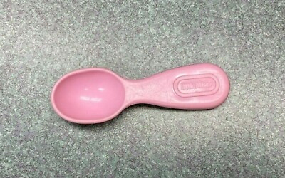 #ad Vintage Little Pikes Pretend Play Food 3.5quot; Plastic Pink Spoon Kids Child $6.99