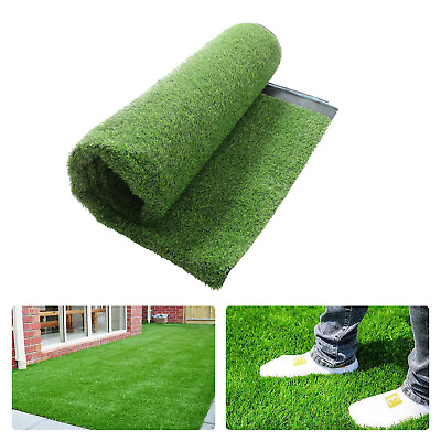 Artificial Grass Turf Rug Indoor Outdoor Landscape Roll Patio Deck Carpet Decor $95.00