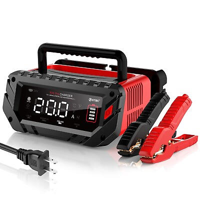 #ad 12V 20A Automatic Smart Battery Charger 24V Portable Car Auto Trickle Maintainer $49.99