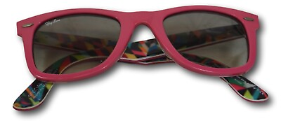 #ad Ray Ban RB 2140 Wayfarer Special Pink Multicolor Sunglasses 1038 32 $100.00