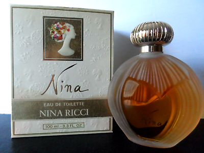 Vintage Nina by Nina Ricci EDT SPLASH 3.3 oz 100 ml New Full Worn Box Original #ad $89.00