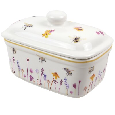 #ad Classic Butter Dish Busy Bees Range by The Leonardo Collection GBP 16.99