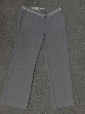 #ad #ad Old Navy Women Gray Stretch Low Waist Dress Pants Size 6 Short $11.66