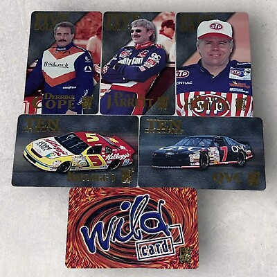 #ad 86 NASCAR WILD PHONE CARD LOT $35 others exp 1996 VINTAGE Jeff Gordon ELLIOTT $99.99