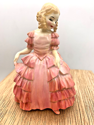 #ad ROSE Royal Doulton 4.75in retired vintage figurine HN 1368 HP English bone china $13.50