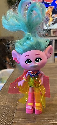 Hasbro DreamWorks Trolls World Tour Glam Satin Doll with accessories. $4.99