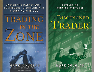 #ad Trading in the Zone and The Disciplined Trader PAPERBACK by Mark Douglas $14.72