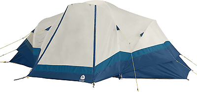 #ad Aspen Meadow 8 Person Cabin Tent for Camping Easy Setup Great for Families W $210.99