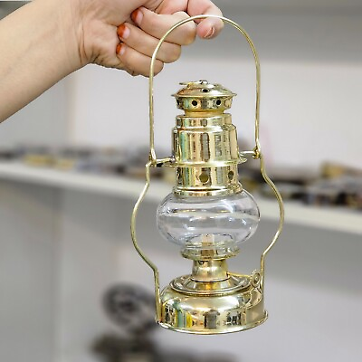 Brass Anchor Oil Lamp Nautical Maritime Ship Lantern Boat Light 7 Inch $37.80