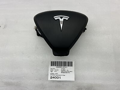 #ad 2012 2020 Tesla Model S X Front Driver Side Steering Wheel Safety Airbag Left LH $224.30