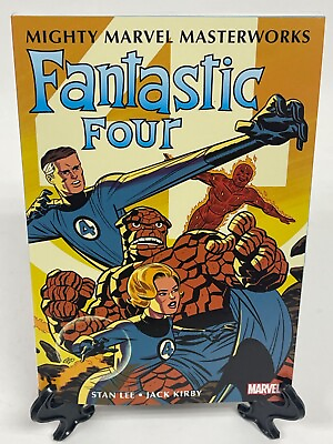 #ad Fantastic Four Mighty Marvel Masterworks Vol 1 World’s Greatest Marvel GN TPB $12.95