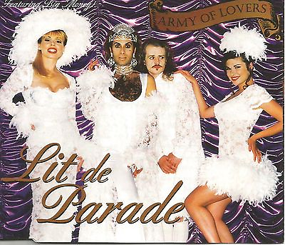 #ad ARMY OF LOVERS Lit De Parade 4TRX 3 MIXES amp;EDIT CD single SEALED 1991 USA SELLER $24.99