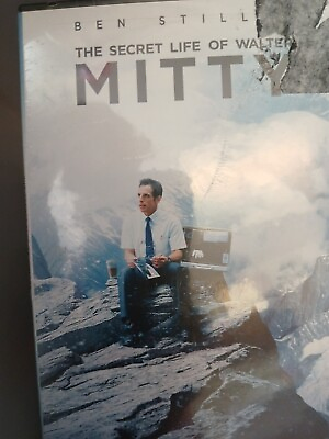 THE SECRET LIFE OF WALTER MITTY Ben Stiller DVD BRAND New Factory Sealed #ad $8.00