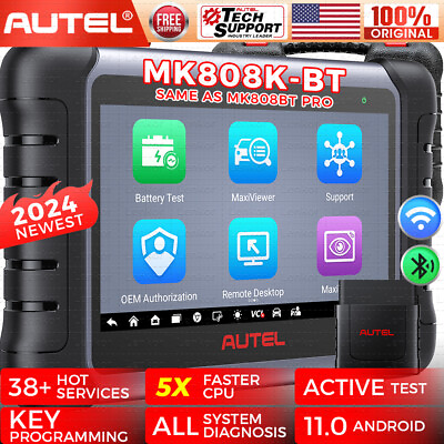 #ad 2024 Autel MaxiCOM MK808BT Pro Car Diagnostic Tool Auto OBD2 Scanner Code Reader $435.00